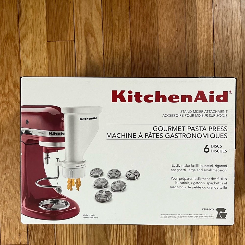Kitchenaid Gourmet Pasta Press -brand new